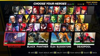 Marvel Ultimate Alliance 3 avattavat hahmot
