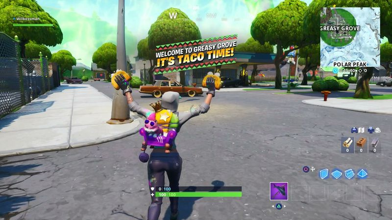 Fortnite Rift Zones-kaart