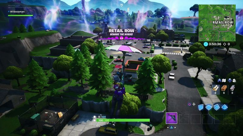 Fortnite Rift Zone Retail Row