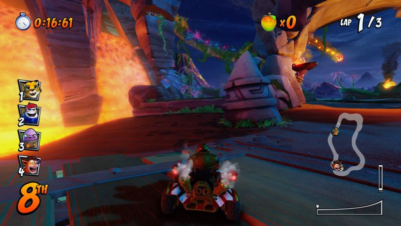 Crash Team Racing Inferno Islandin pikakuvake