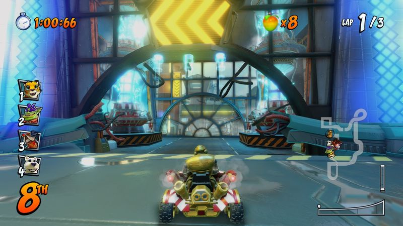 Crash Team Racing Android Alley -pikakuvake