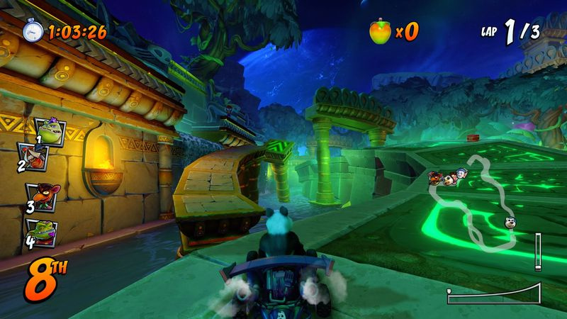 Crash Team Racing Tiny Temple -pikakuvake