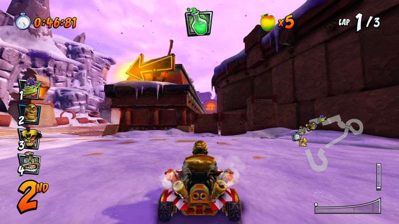 Crash Team Racing Barin Ruins -pikakuvake