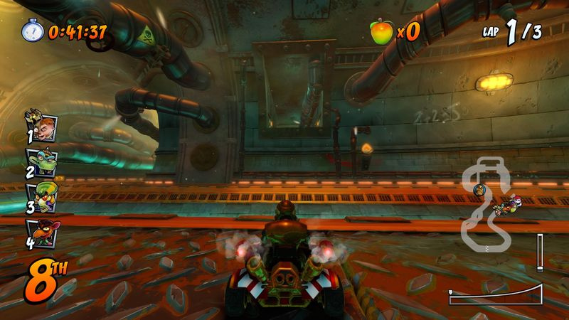 Crash Team Racing Sewer Speedway -pikakuvake