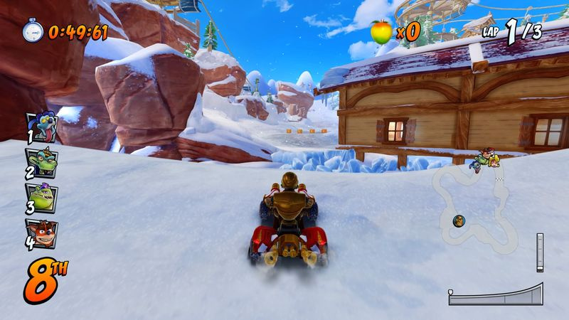 Crash Team Racing Blizzard Bluff -pikakuvake