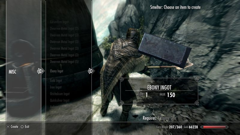 Armatura Skyrim - Lingotto d