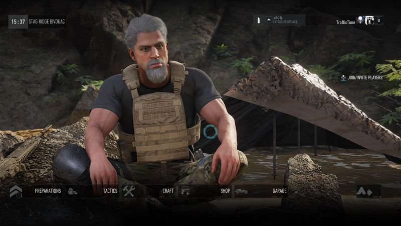 Ghost Recon Breakpoint -luokan valikko