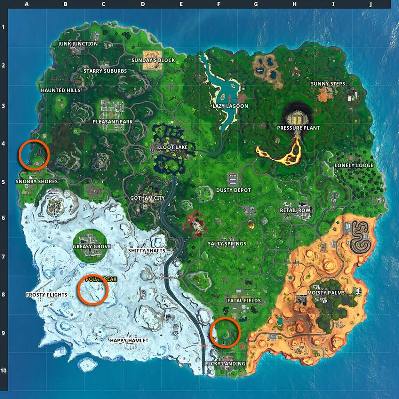 Fortnite skjutfält