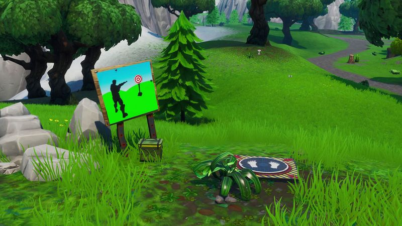 Fortnite skjutfält