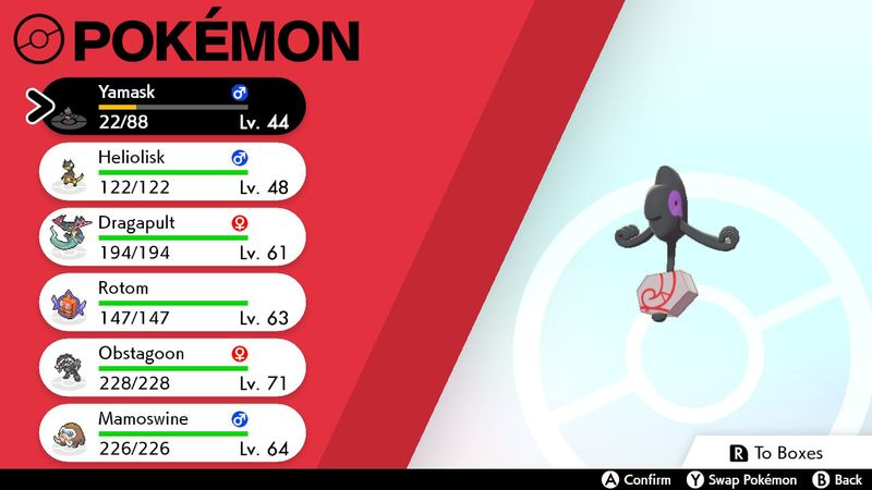 Sådan udvikler du Yamask i Pokemon Sword and Shield