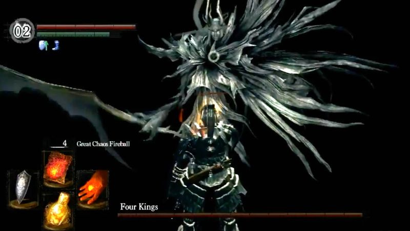 Dark Souls Remastrad boss: Four Kings