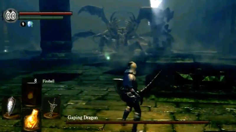 Dark Souls Remastrad chef: Gaping Dragon