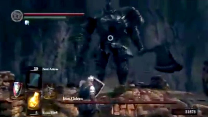 Dark Souls Remastrad chef: Iron Golem