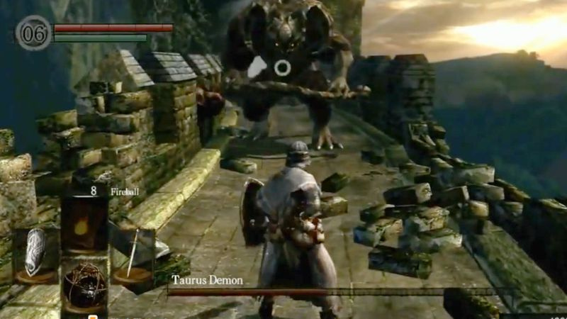 Dark Souls Remastrad chef: Taurus Demon