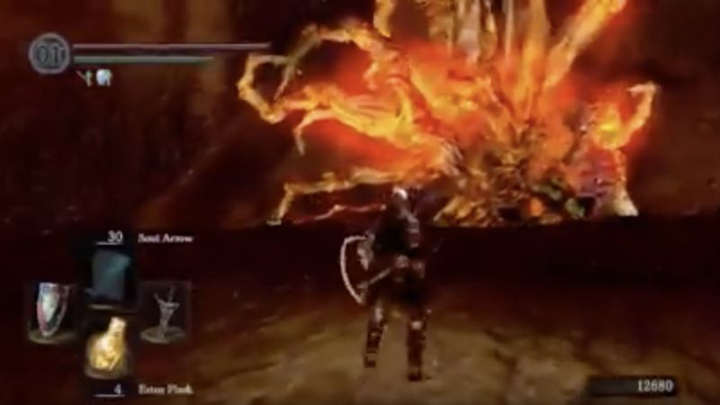 Dark Souls Remastered boss: Easeless Discharge