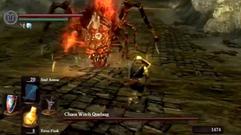 Dark Souls Remastrad chef: Chaos Witch Quelaag