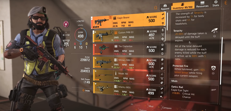 Division 2 Eagle Bearer Exotisk guide