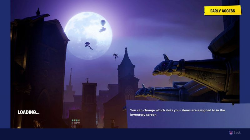 Fortnite Gothic indlæsningsskærm