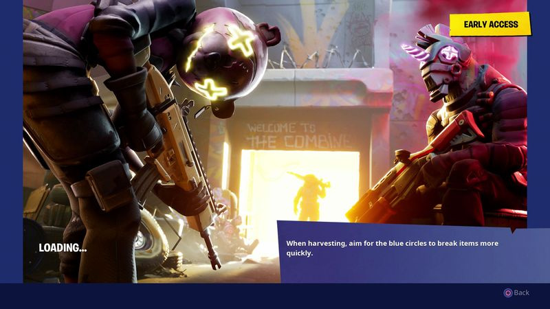 Fortnite Ready Or Not ... indlæsningsskærm
