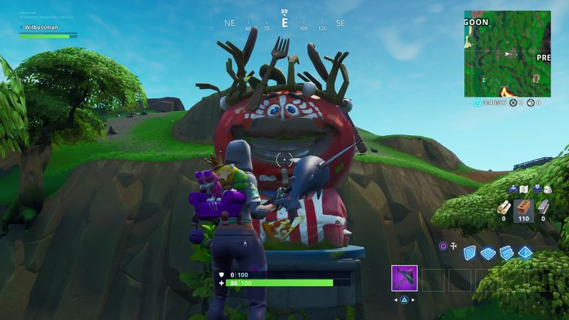 Fortnite uge 9 skjult kampstjerne