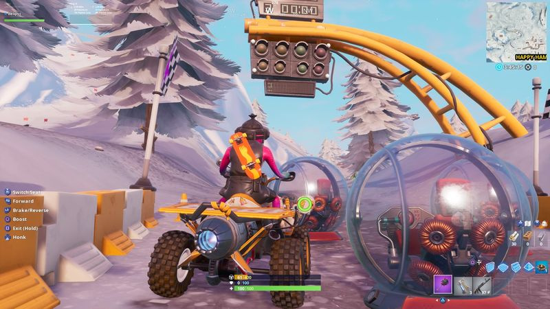 Fortniten luminen kilparata