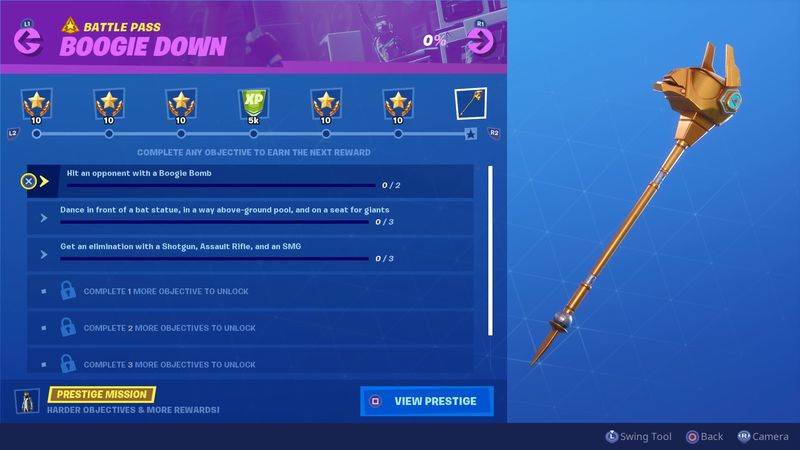 Fortnite Boogie Down-utfordringer