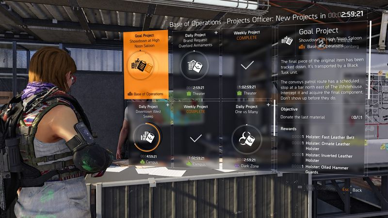 Division 2 Exotic Holster -opas