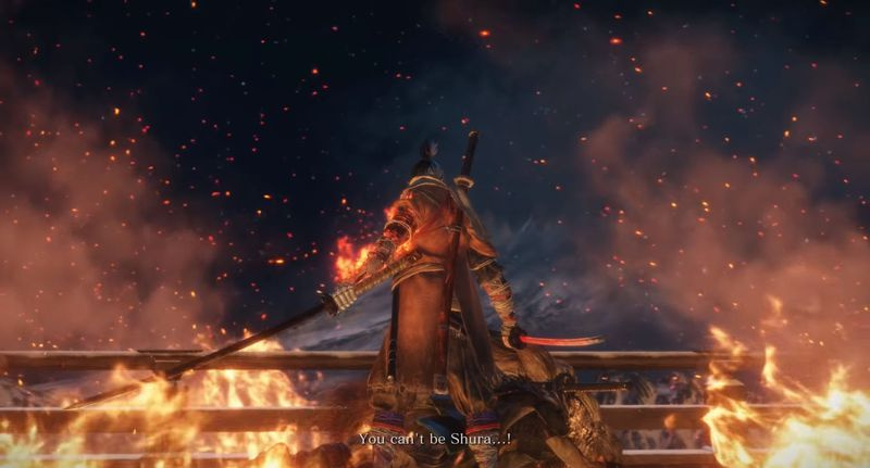 Sekiro Shura Brutto finale