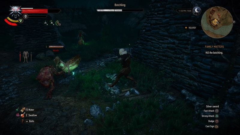 The Witcher 3-familien betyder noget wraith-kamp