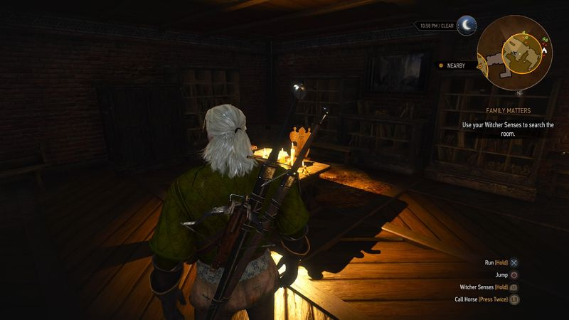 Witcher 3-familien betyder noget. Søg i Tamaras værelse