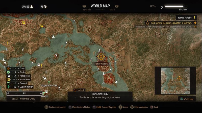 Witcher 3-familien betyder noget Oxenfurt