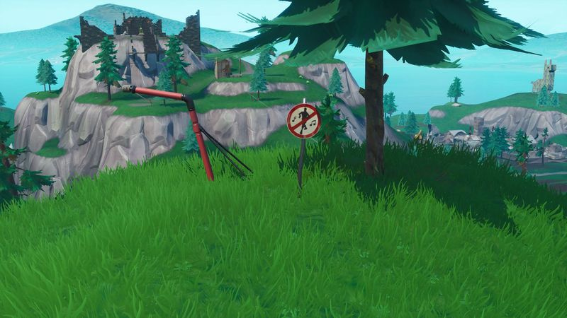 Fortnite No Dancing-tecken