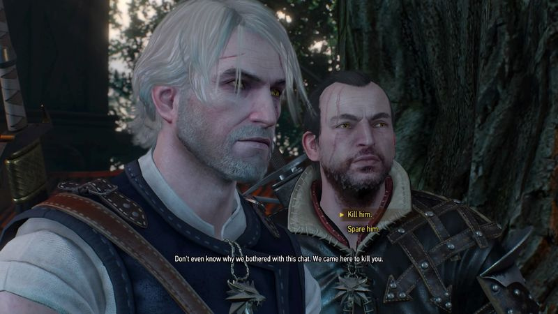 The Witcher 3 følger tråden Deal with Karadin