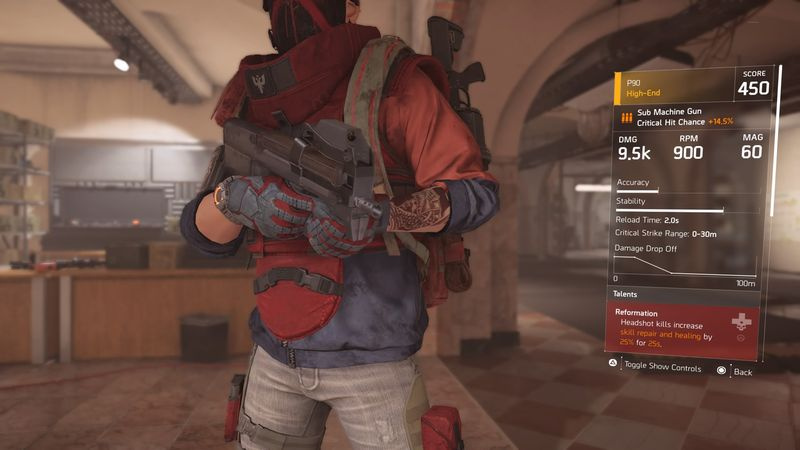 Divisioonan 2 parhaat aseet - P90 SMG