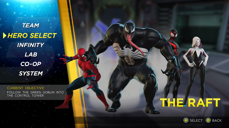 Marvel Ultimate Alliance 3 -sankarit