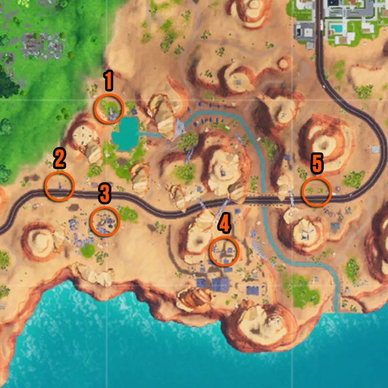 Fortnite Vault Symbols Kort