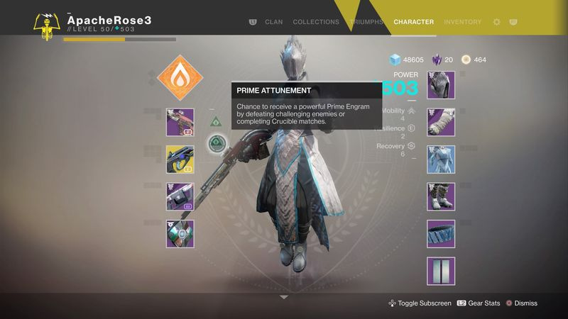 Destiny 2 Prime Engrams