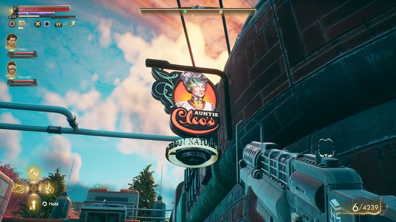 Le fazioni di Outer Worlds zia Cleo
