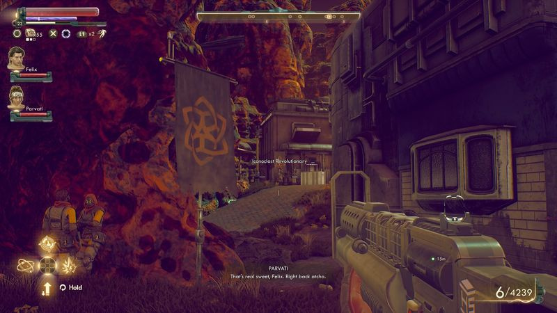 Gli iconoclasti delle fazioni di Outer Worlds