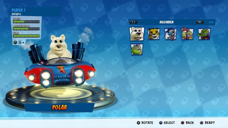 Parhaat Crash Team Racing -hahmot: Polar