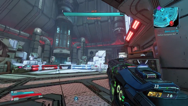 Borderlands 3 punte Katagawa Ball