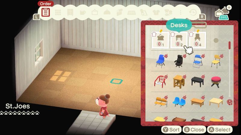 Schoolitems plaatsen in Animal Crossing: New Horizons