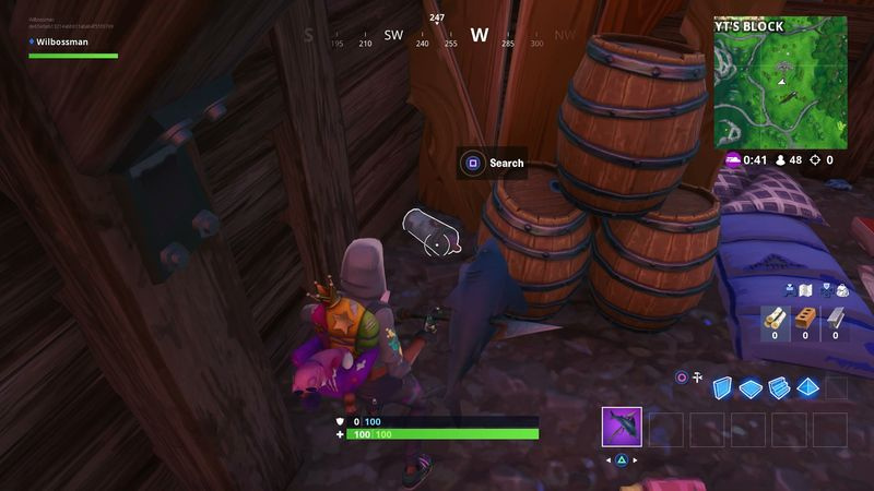 Fortnite förlorade sprayburkar