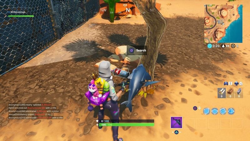 Fortnite förlorade sprayburkar