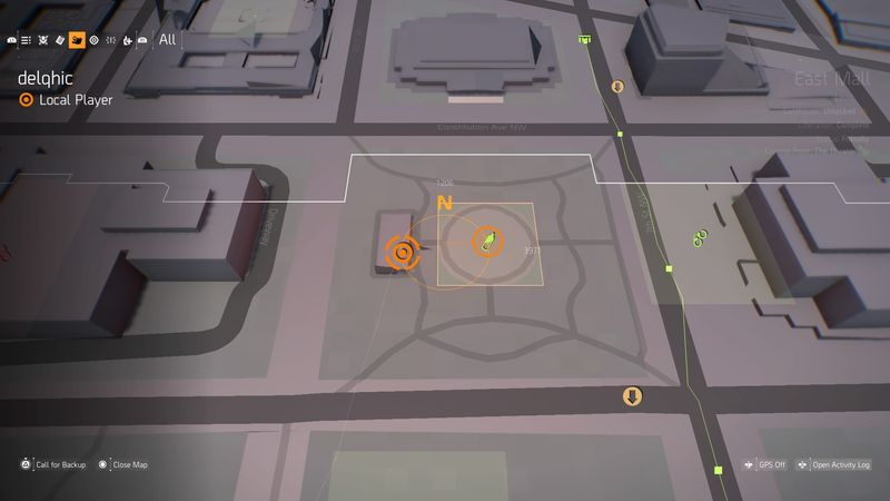 The Division 2 - Maschera fantasma, morte, diamante e croce