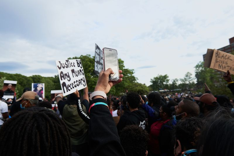 Foto des BLM-Protestes