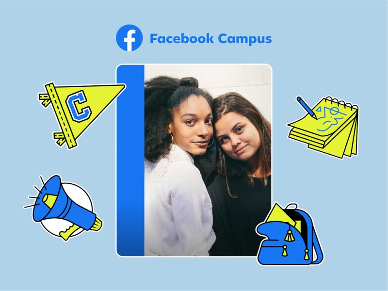 image de deux étudiantes entourées d