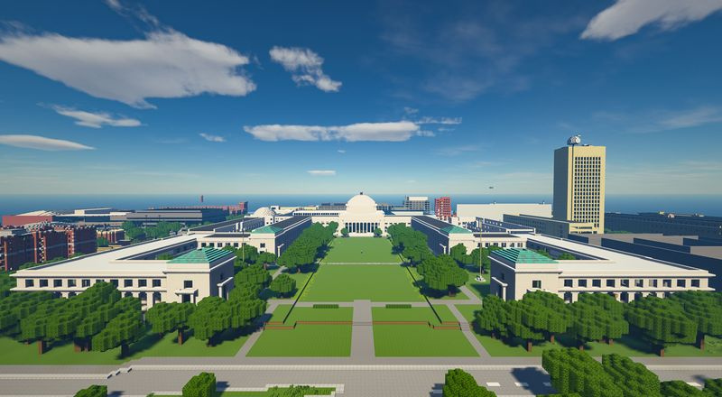 Vue sur le campus du MIT