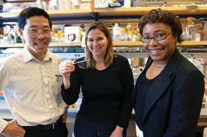 Angela Belcher, Yet-Ming Chiang und Paula Hammond