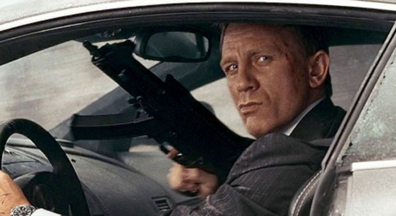 Daniel Craig i James Bond Quantum of Solace